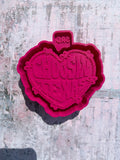 "Choosin Texas" Heart Shaped Freshie Mold